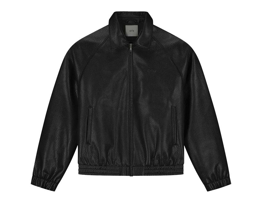 Arte Basic Leather Jacket — veste unisexe cuir essentielle