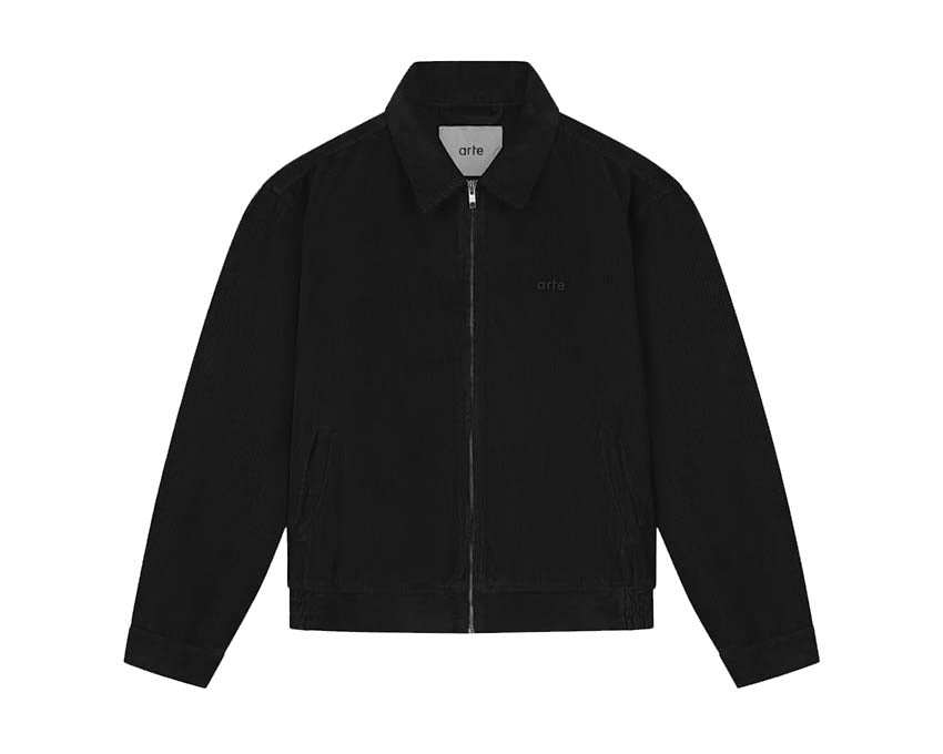 Arte Corduroy Jacket Black — Herren-Jacke Cord schwarz
