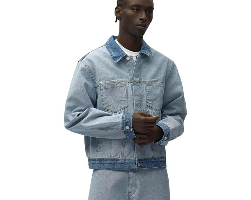 Arte Denim Inside/Out Jacket — veste denim homme réversible intérieur extérieur