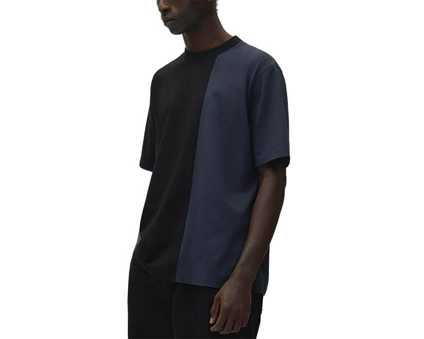 Arte Duo Colour T-shirt vue latérale — t-shirt homme bicolore coupe regular