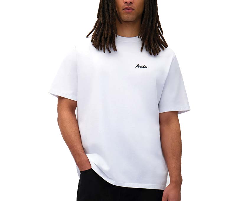 Arte Elements Print T-shirt White — t-shirt homme imprimé éléments graphiques