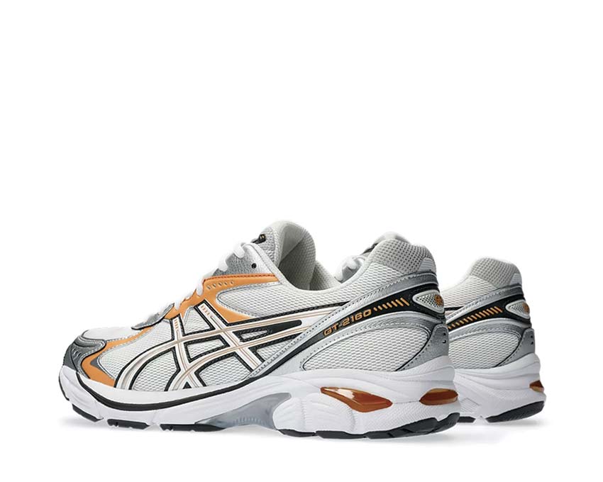 Asics GT-2160 White/Orange Lily semelle — amorti Gel stabilité
