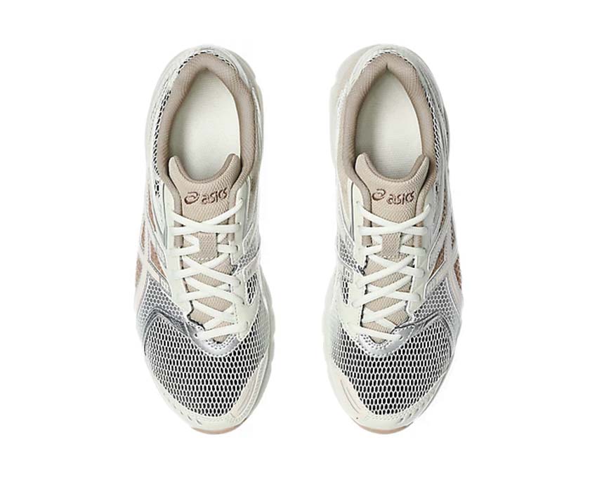 Asics Gel-DS Trainer 14 Lake Grey/Mineral Beige arrière — amorti Gel DS femme