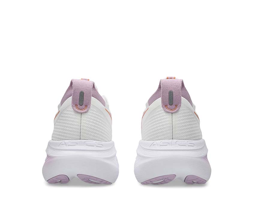 Asics Gel-Nimbus 27 W White/Light Ube détail — mesh respirant running femme