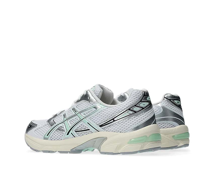 Asics Gel 1130 Mint Tint White/Mint Tint Sohle — Retro 90s Gel-Dämpfung