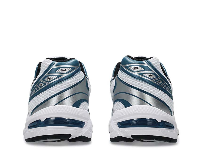 Asics Gel 1130 White/Restful Teal semelle — amorti Gel rétro 90s