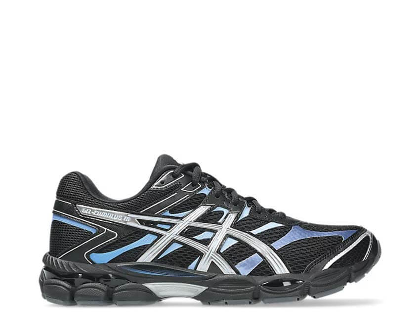 Asics Gel Cumulus 16 Black — running homme amorti Gel FluidRide