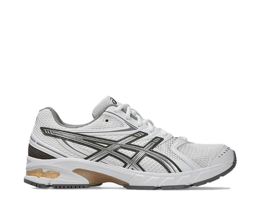 Asics Gel DS Trainer 14 White/Sepia Brown — sneakers running léger réactif GEL