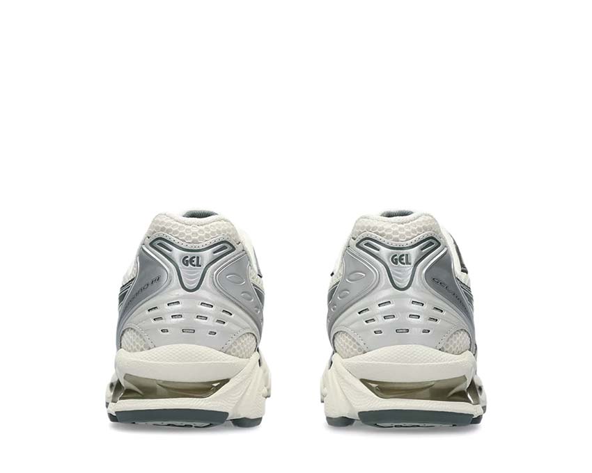 Asics Gel Kayano 14 Birch/Dark Pewter Detail — Kunstleder und Mesh