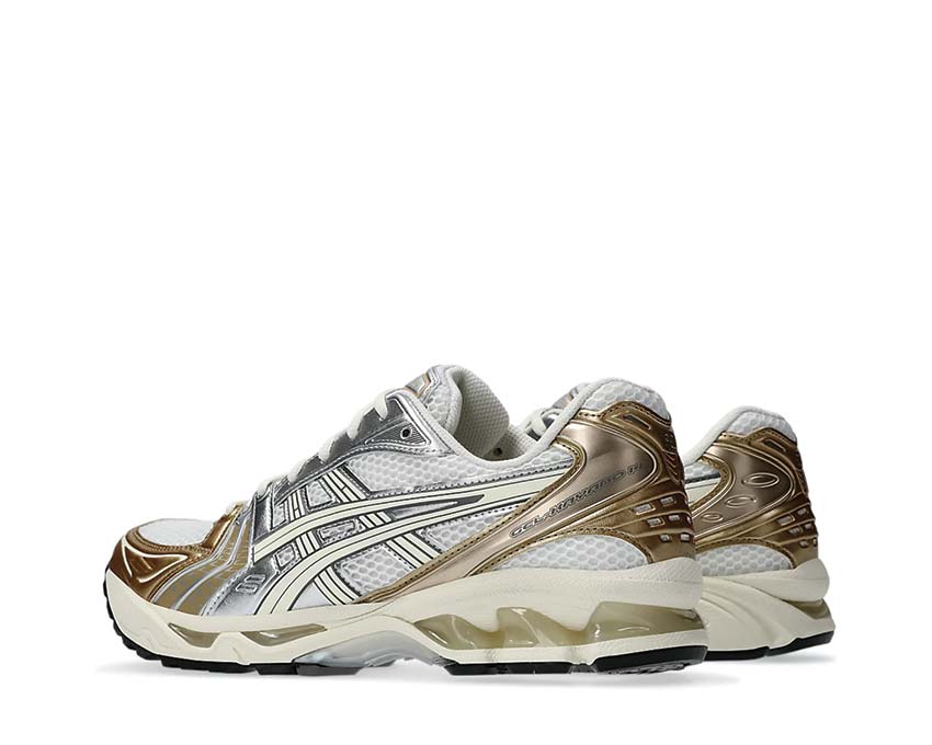 Asics Gel Kayano 14 Cream Gold semelle — amorti GEL avant/arrière running