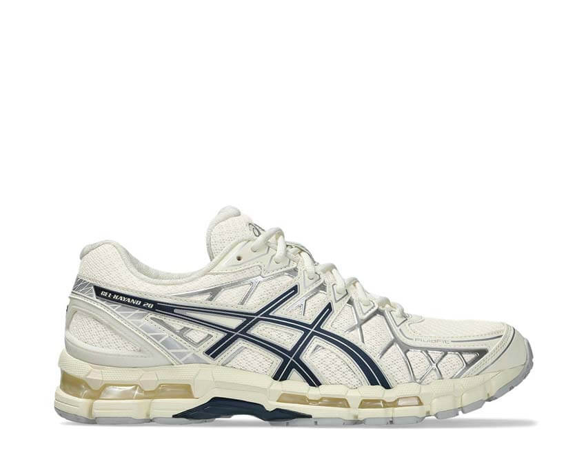 Asics Gel Kayano 20 Cream — Lifestyle-Runner Unisex elfenbeinfarbig doppelte GEL-Dämpfung