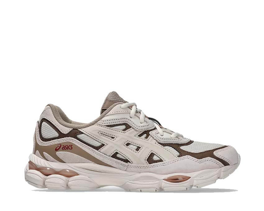 Asics Gel NYC Beige — running rétro mixte amorti Gel