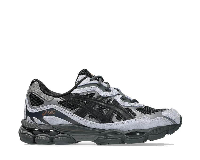Asics Gel NYC Black — running rétro mixte amorti Gel tige monochrome