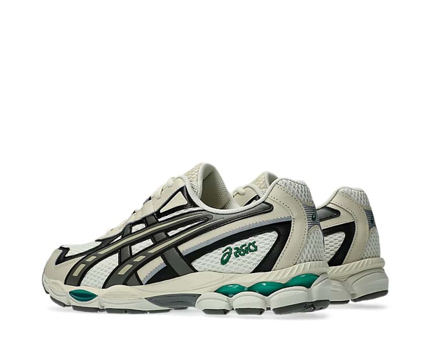 Asics Gel NYC 2055 Pale Oak/Truffle Grey Sohle — Retro-Plattform Dämpfung