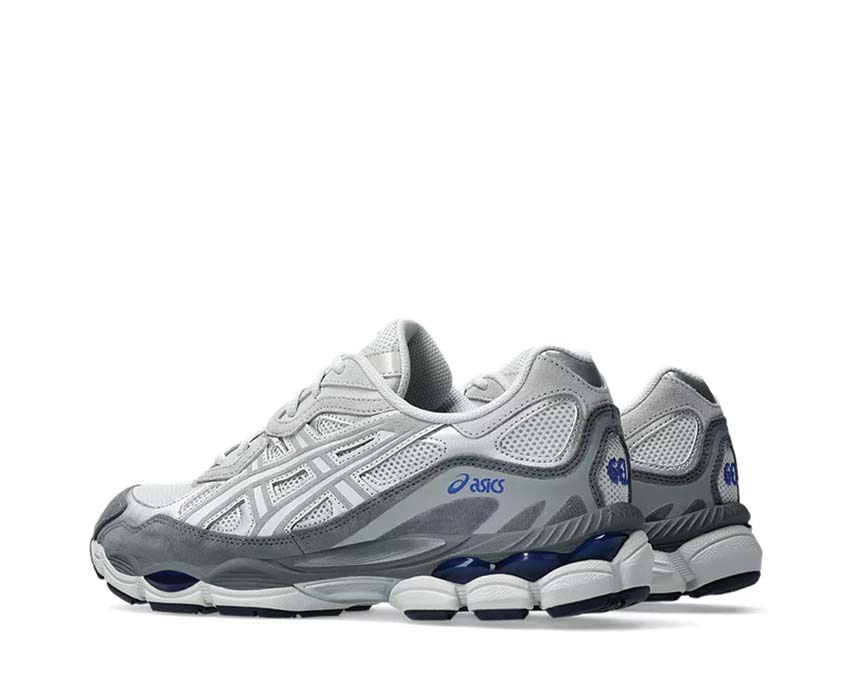 Asics Gel NYC Glacier Grey/Gravel Sohle — Gel NYC Laufdämpfung