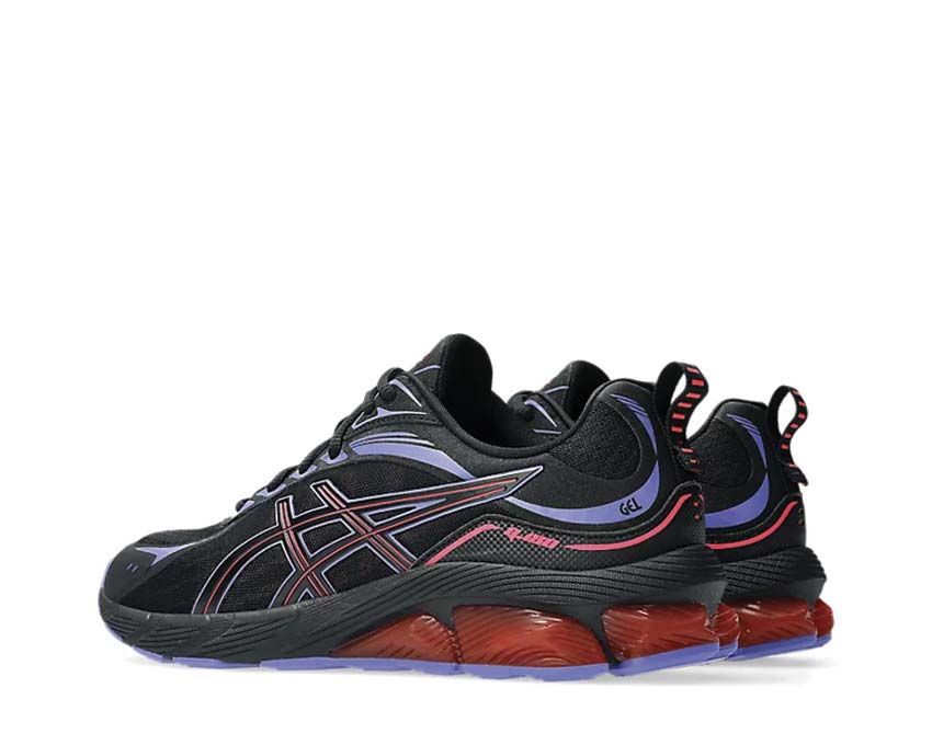 Asics Gel Quantum 180 VIII Black/Diva Pink semelle — Gel amorti maximal
