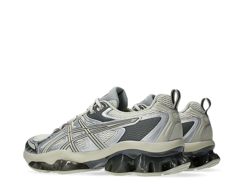 Asics Gel Quantum Kinetic White/Light Dust Sohle — Gel 360 dynamische Dämpfung