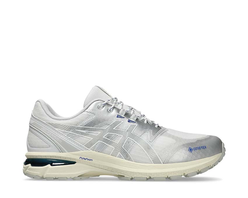 Asics Gel Terrain GTX White/Pure Silver — wasserdichter Trail-Laufschuh Gore-Tex Herren