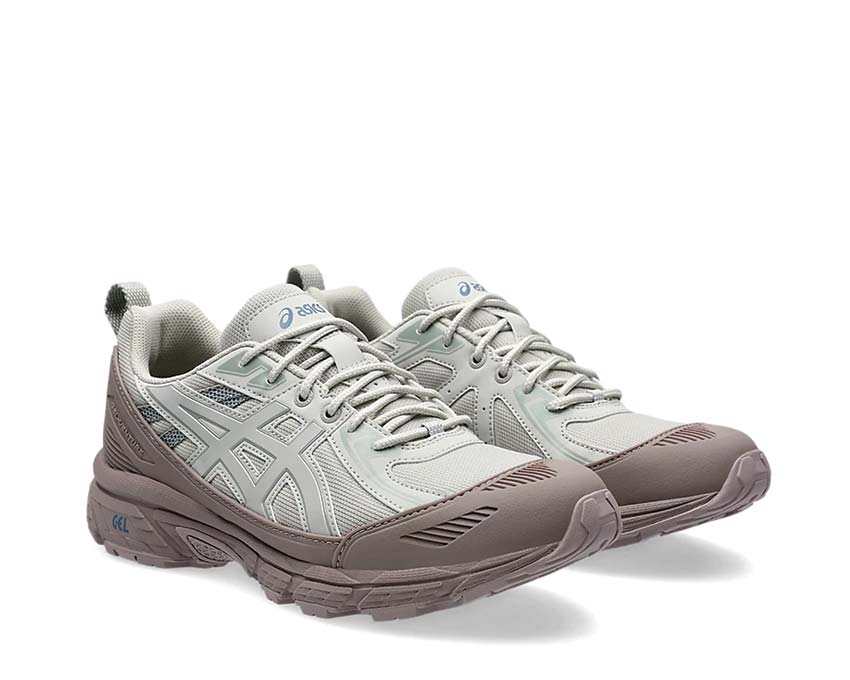 Asics Gel Venture 6 Shield Mauve Grey/Oyster Grey vue latérale — membrane imperméable