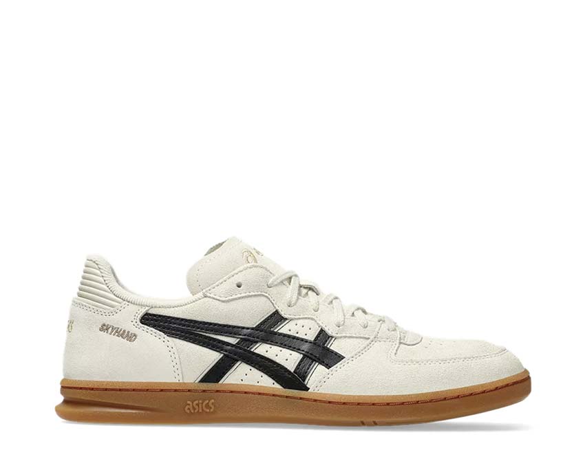 Asics Skyhand OG Oatmeal/Black — scarpa running donna lifestyle tomaia cuoio e mesh