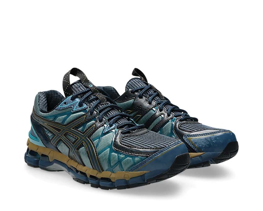 Asics UB10-S Gel Kayano 20 Sea Glass vue latérale — design collaboration exclusif