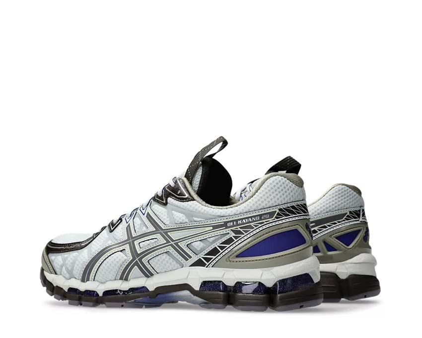 Asics UB10-S Gel Kayano 20 Kiko Kostadinov Glacier Grey/Lavender Grey Sohle — Dämpfung GT-2160
