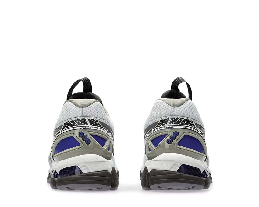 Asics UB10-S Gel Kayano 20 Kiko Kostadinov Glacier Grey/Lavender Grey Detail — Kollaborationsschaft
