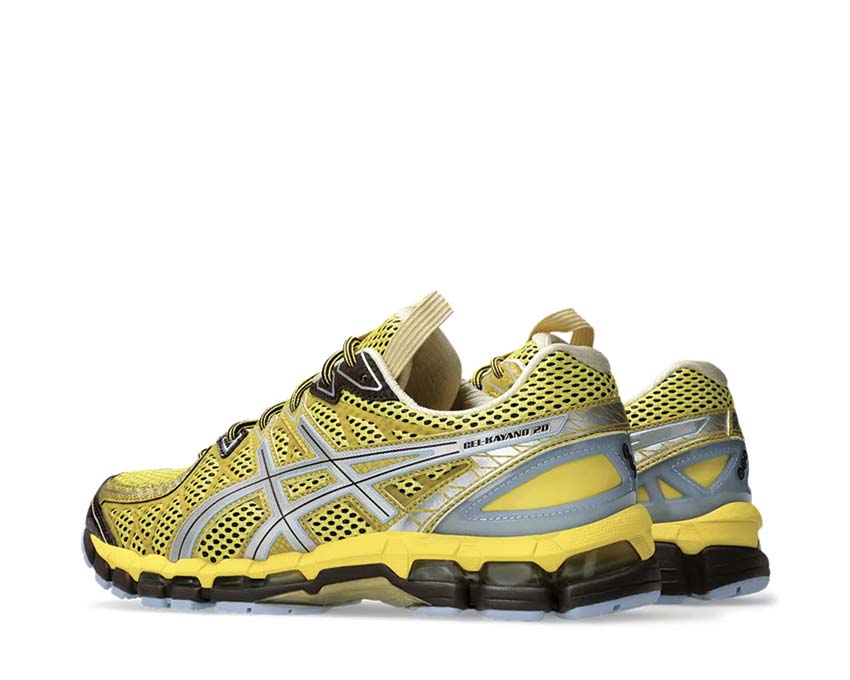 Asics UB9-S Gel Kayano 20 Kiko Kostadinov Vibrant Yellow/Pure Silver suela — amortiguación GT-2160