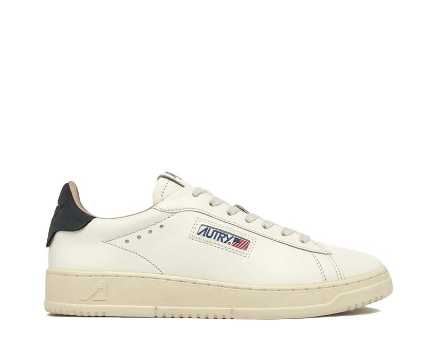Autry Dallas Low Cuir Marron — sneaker homme cuir marron texturé rétro