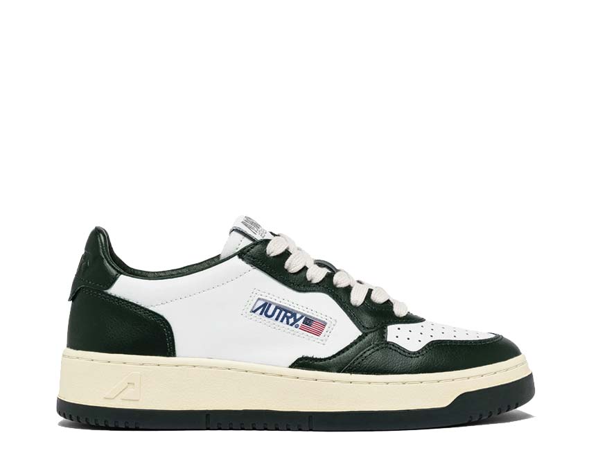 Autry Medalist Low White Mountain — sneaker homme cuir blanc vintage sport