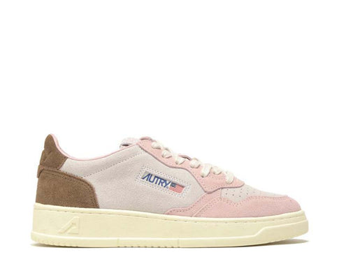 Autry Medalist Low W Nubuck Suede Nugget Loft — sneaker femme cuir rétro sport