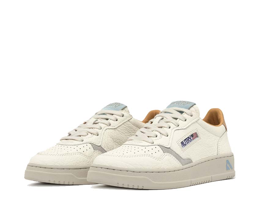 Autry Medalist Low W Nbk Ele Suede Nugget Loft vue latérale — daim premium