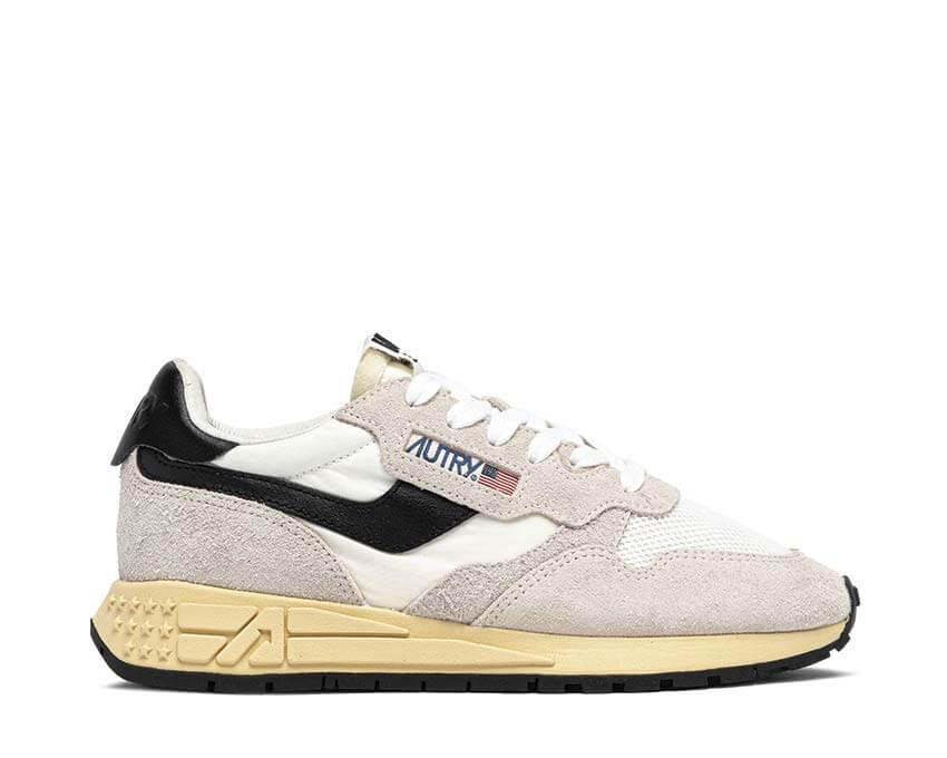 Autry Reelwind Low — sneaker homme cuir daim rétro sport édition estivale