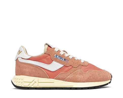 Autry Reelwind Low Melocotón — zapatillas mujer mesh melocotón lifestyle premium