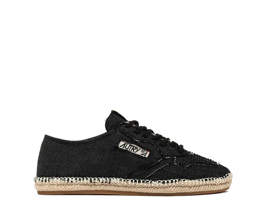 Autry Sandy Espadrilles Black Canvas Femme — espadrilles femme toile noire lifestyle premium