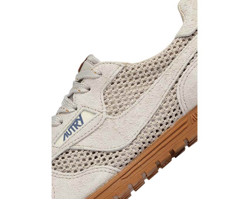 Autry Windspin Low Sauge vue latérale — mesh vert sauge Windspin femme
