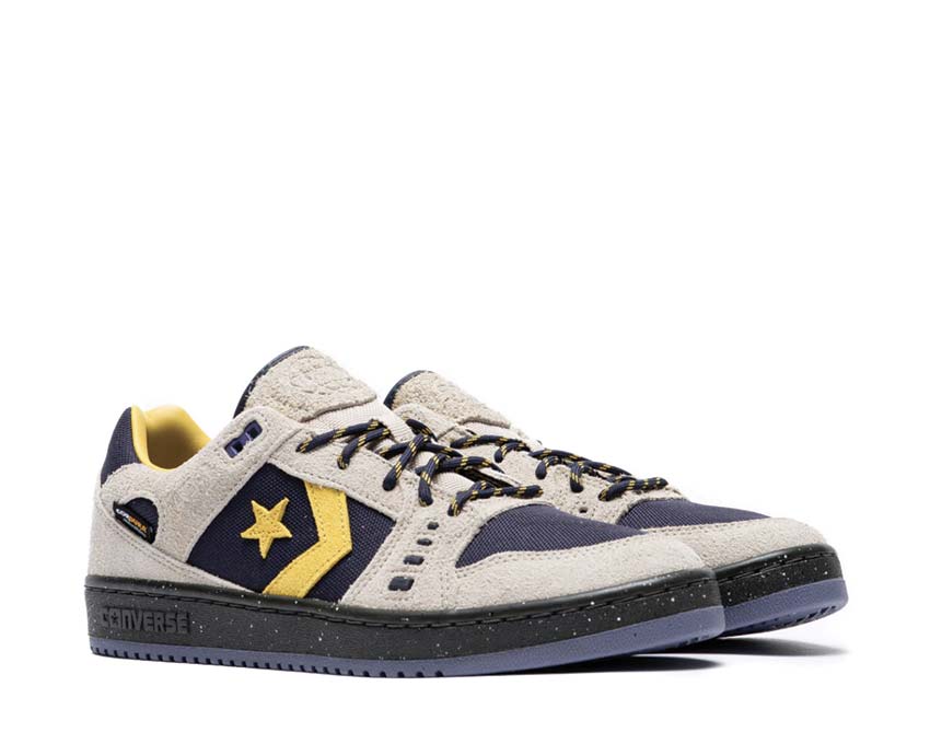 Converse AS 1 PRO OX Beach Stone/Barit Sand vue latérale — profil skate pro basse sable