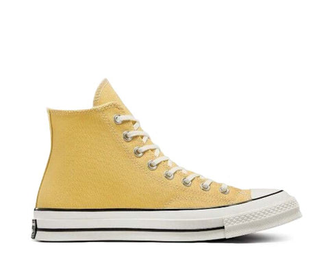 Converse Chuck 70 Classic Hi Bananas Egret Black — sneaker femme toile écru banane