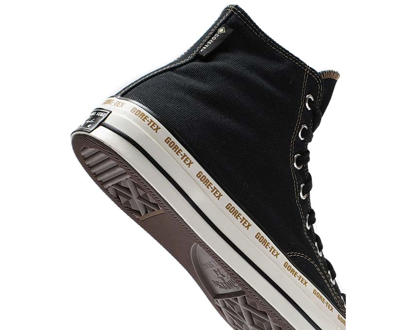 Converse Chuck 70 Gore-Tex Black/Toadstool détail — membrane Gore-Tex imperméable