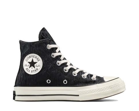 Converse Chuck 70 Hi Black — sneaker femme toile haute noire classique intemporelle