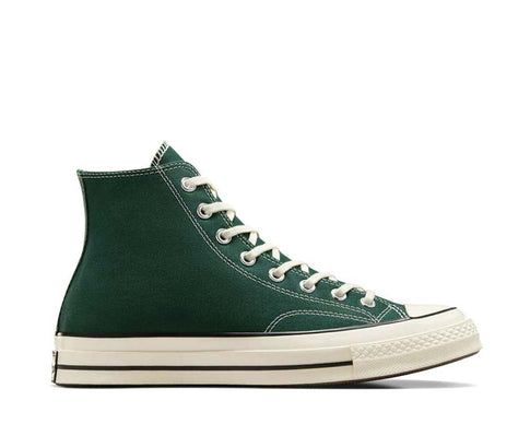 Converse Chuck 70 Hi Green Envy/Egret/Forest Green — sneaker femme toile vert sauge bicolore