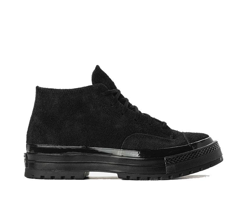 Converse Chuck 70 National Mid Black — sneaker homme toile mi-haute noire monochrome