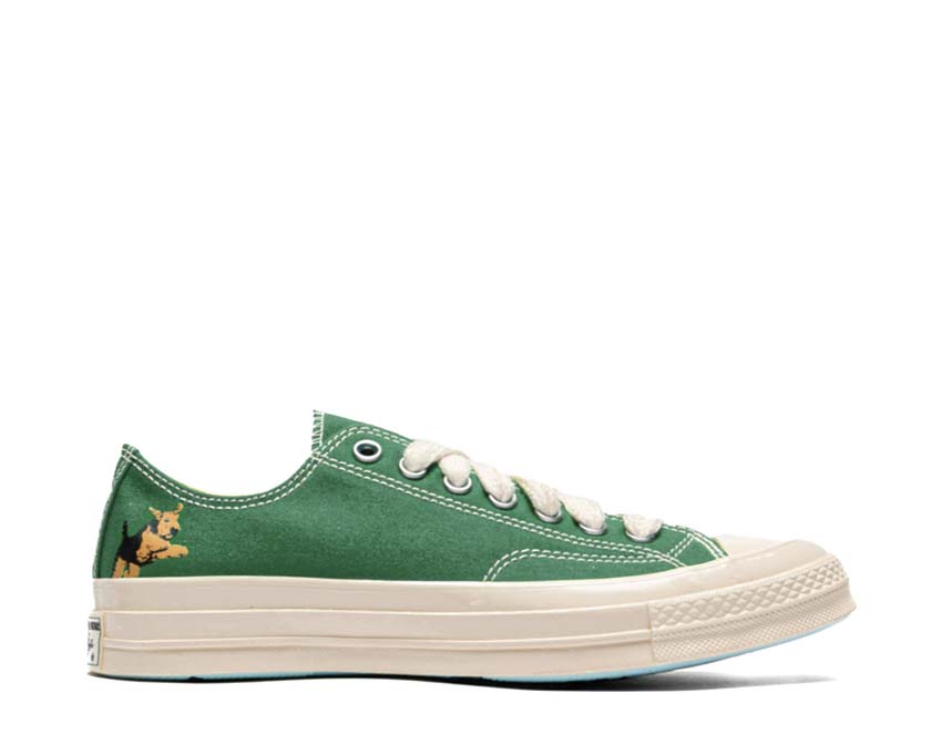 Converse Golf Le Fleur Chuck 70 OX On The Greens — zapatilla hombre collab verde invierno