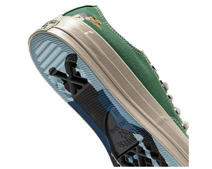 Converse Golf Le Fleur Chuck 70 OX On The Greens detalle — motivo golf