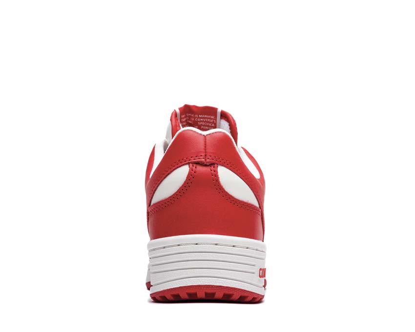 Converse Weapon OX Red Vintage White semelle — semelle gomme