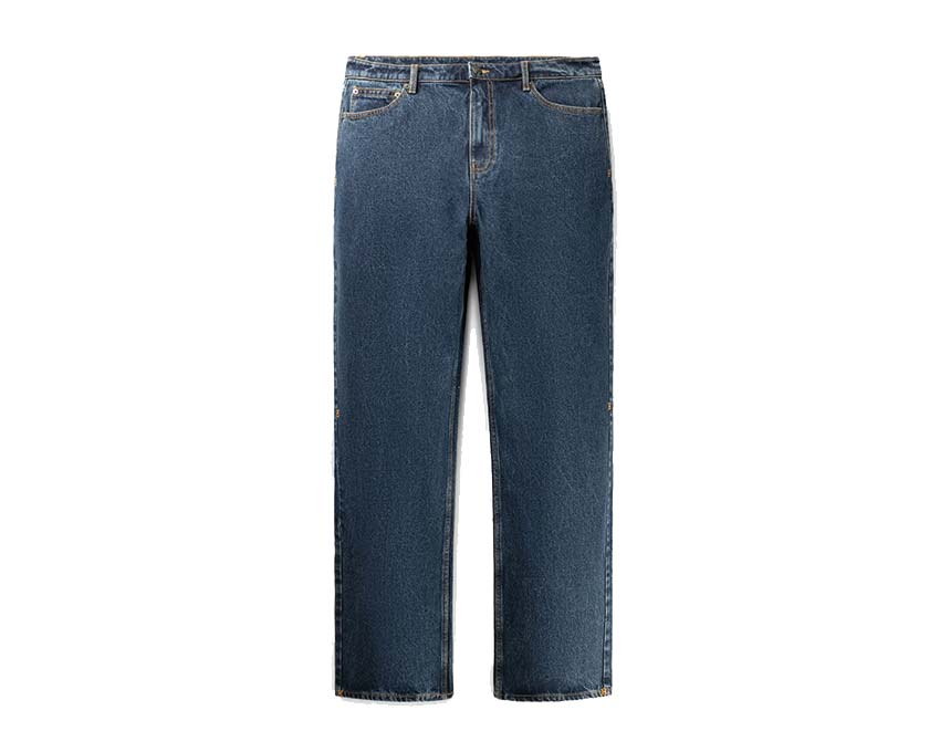 Daily Paper Asola Amba Jeans Blue — jean unisexe coupe droite denim