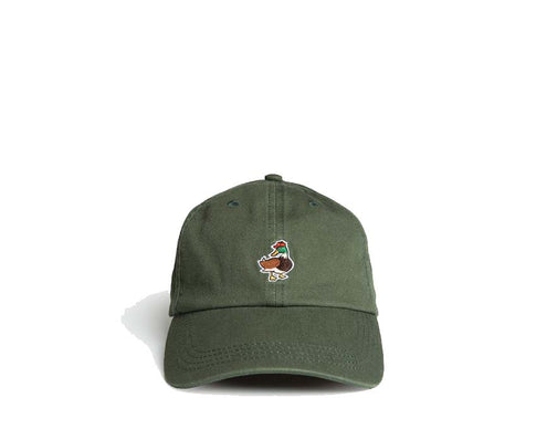 Edmmond Studios 10 Years Duck Cap Dark Green — cappellino unisex anatra ricamata