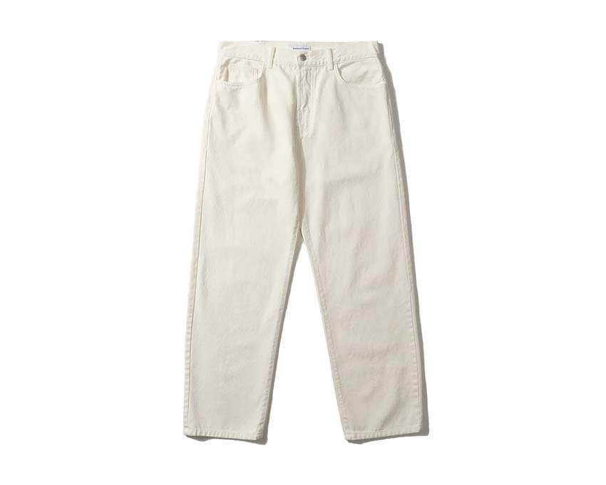 Edmmond Studios Avail Pant beige — pantalon homme coupe chino en coton