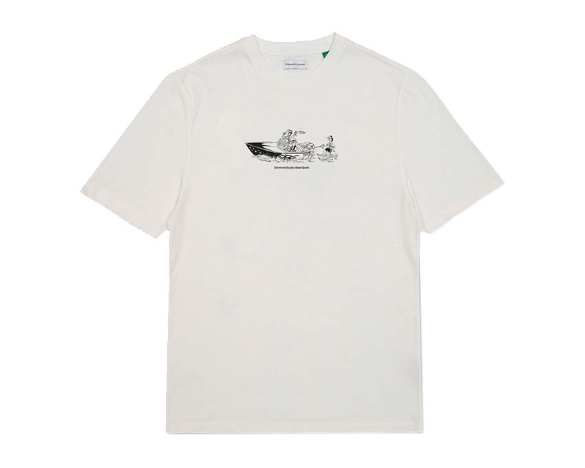 Edmmond Studios Boxy Tee Off White — t-shirt homme coupe boxy oversize