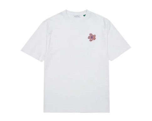 Edmmond Studios Garden Tee White — camiseta unisex algodón motivo jardín